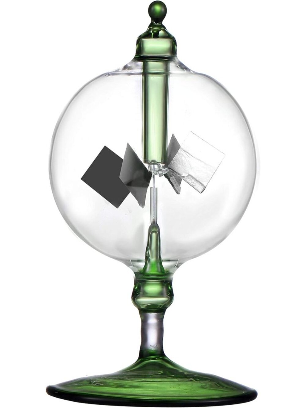 Handmade Solar Crookes Radiometer Glass Windmill for Home Decor & Party Gift